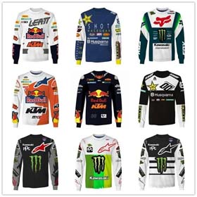 Motocross & Racing Suprem outdoor off-road mountain bike Red Bull downhill racing suit sweatshirt-2535